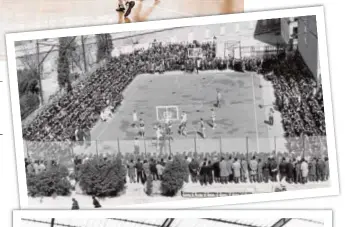  ??  ?? se entrenaban este curso en la Nevera, que durante años ha sido un epicentro del baloncesto español y un centro social para los alumnos del Ramiro de Maeztu