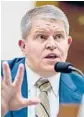  ?? HARNIK/AP ANDREW ?? David Chipman speaks Sept. 25, 2019, at a hearing in Washington.