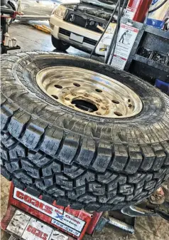  ??  ?? Lastly, Project Obsessed was able to test out the all new Toyo
Open Country A/T 3 tires that hit the market this past year. The new tread design proved to work well in just about every condition form gravel roads towing a camper, to snow and ice running the canyon on snowmobile getaways.