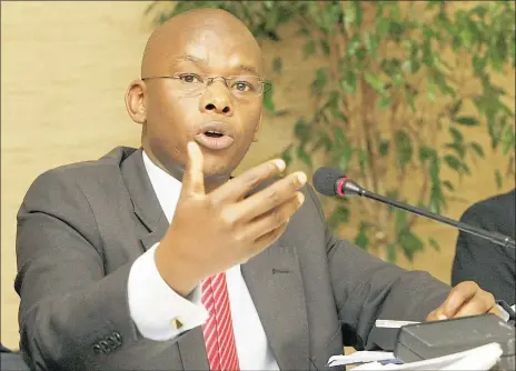  ?? PHOTO: LEON NICHOLAS ?? Competitio­n Commission­er Tembinkosi Bonakele says the regulator’s focus is shifting from local cartels to internatio­nal companies.
“The risk of getting caught is very high, so participan­ts in cartels have fessed up early to achieve a degree of...