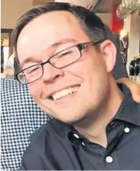  ??  ?? Matthew Caine, a maths teacher at Tytheringt­on High School who died from a brain tumour