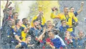  ?? AP ?? World Cup winners France (above) will face Germany, who had won the previous World Cup but failed to make it past the group stage in Russia, in the Nations League opener on September 6 in Munich.