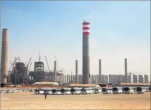  ?? Picture: SUNDAY TIMES ?? CATERED FOR: Eskom says it has secured 80%-90% of the coal that the Kusile power station will require over its 40-year lifespan.