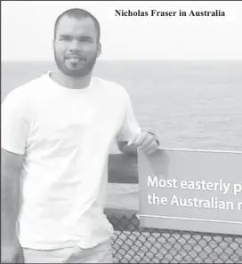  ?? ?? Nicholas Fraser in Australia
