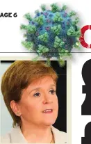  ??  ?? THANKS Nicola Sturgeon