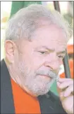  ??  ?? Lula da Silva, expresiden­te de Brasil. (APF)