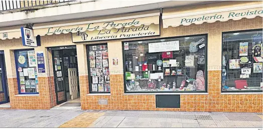  ?? M.G. ?? La librería ‘La Parada’ en Punta Umbría.