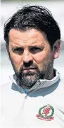  ??  ?? Paul Hartley: Delighted with Raith victory