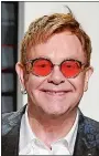  ?? EVAN AGOSTINI/INVISION/AP, FILE ?? Elton John