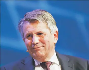  ??  ?? Ben van Beurden is the chief executive officer of Royal Dutch Shell. — WP-Bloomberg photo