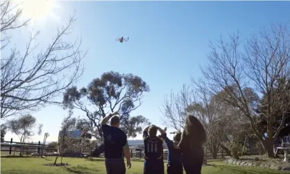  ??  ?? Project Wing in action in Australia. Photograph: YouTube