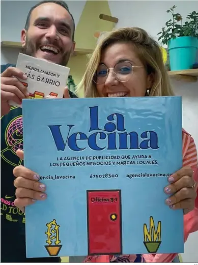  ?? D.C. ?? Santiago Silvero y Sonia Romero, encargados de La Vecina.