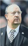  ??  ?? Newcastle boss Rafa Benitez.