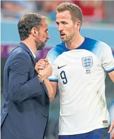  ?? ?? Can Gareth Southgate and Harry Kane plot England’s route past Senegal and into the quarter-finals in Qatar?