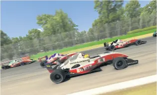  ?? PICTURE: iracing.com ?? W Series’ race cars have been given an exciting new look for 2020 with virtual liveries unique to the drivers