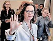  ?? MANDEL NGAN/GETTY-AFP ?? Gina Haspel could become the first woman to lead the CIA, but opponents could delay her confirmati­on vote.