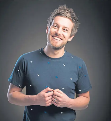  ??  ?? Chris Ramsey brings The Just Happy to Get Out of the House tour to Fife.