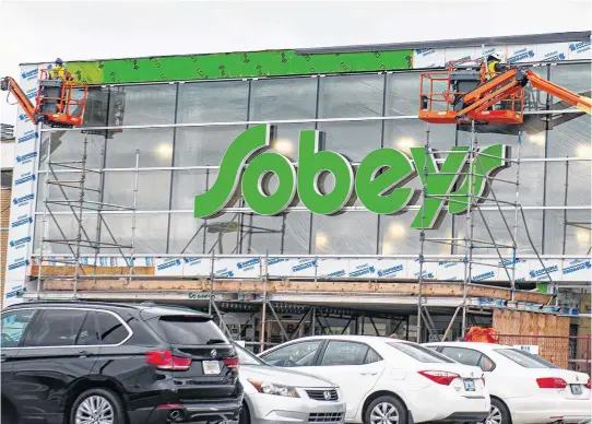  ?? RYAN TAPLIN • THE CHRONICLE HERALD ?? Sobeys parent company Empire has announced plans to build a third customer fulfilment centre, this one in Calgary.