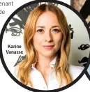  ??  ?? Karine Vanasse