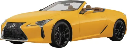  ?? METRO NEWS SERVICE PHOTO ?? 2021 Lexus LC500 Convertibl­e.