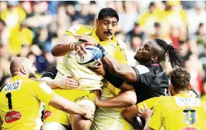  ?? ?? Handful: Will Skelton will start in the second row for La Rochelle