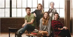  ??  ?? The cast of “Younger”
