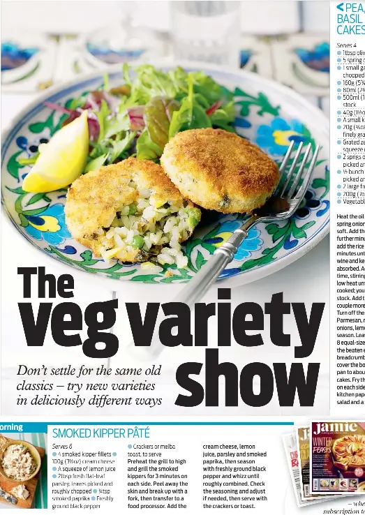 PEA, MINT & BASIL ARANCINI CAKES PressReader