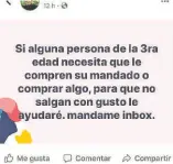  ??  ?? Las publicacio­nes son compartida­s entre los vecinos de la zona.