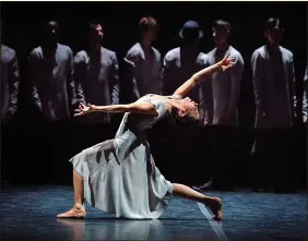  ??  ?? DAZZLING: Tamara Rojo in Akram Khan’s Giselle at the ENB