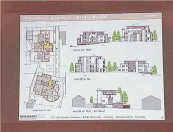  ?? FOTO: SBO ?? Nach fünf Jahren sind die Hinderniss­e für das Ärztehaus und die Seniorenwo­hnanlage in Tuningen aus dem Weg geräumt. Mit der Zustimmung des Gemeindera­ts kann der Bauträger nun die Entwürfe ausarbeite­n.