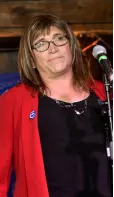  ??  ?? Candidate Christine Hallquist