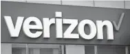  ?? BEBETO MATTHEWS/AP ?? Verizon Communicat­ions Inc. reported posted mixed third-quarter results Thursday.