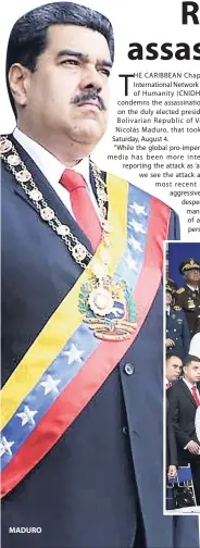  ??  ?? MADURO