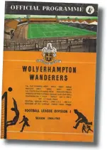  ??  ?? Right: The familiar mid-sixties Wolves programme cover