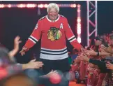  ?? AP FILE ?? The Blackhawks and NHL Alumni Associatio­n announced Monday that Bobby Hull, a Hall of Fame winger, two-time NHL MVP and Stanley Cup champ, died. He was 84.