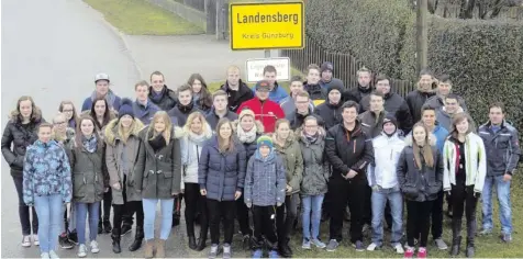  ?? Foto: Dorfjugend ?? Die Dorfjugend von Landensber­g und Glöttweng will einen Raum für sich in der Gemeinde haben.