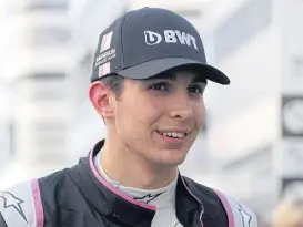  ??  ?? Force India driver Esteban Ocon.