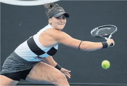  ?? AARON FAVILA THE ASSOCIATED PRESS ?? Mississaug­a’s Bianca Andreescu was undone by 49 unforced errors in her second-round match at the Australian Open.