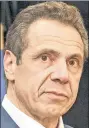  ??  ?? Gov. Cuomo