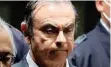  ??  ?? CARLOS Ghosn.