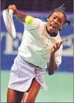  ??  ?? Venus Williams back in 1994