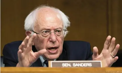  ?? Photograph: Manuel Balce Ceneta/AP ?? ‘Clear-eyed and – yes – angry’ … Bernie Sanders.