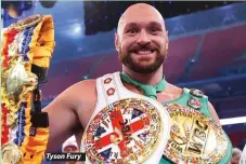  ?? ?? Tyson Fury