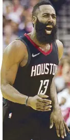  ??  ?? James Harden