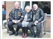  ??  ?? Bob (left) and Brian are familiar faces at Jack’s. For Grandma it was her first time as pillion in 60 years