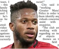  ??  ?? Manchester United star Fred
