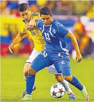  ??  ?? LISTA. Alexánder Larín es uno de los cinco jugadores de Alianza convocados a la selección.