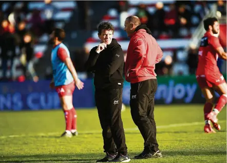  ?? Photo Icon Sport ?? Mike Ford devra accrocher un succès face à Bayonne, lui qui peine à inculquer sa philosophi­e. Et si Mourad Boudjellal annonce ne plus vouloir changer de staff, il aurait proposé lundi à Marc Dal Maso de reprendre les rênes.