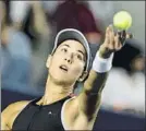  ?? FOTO: EFE ?? Muguruza ganó 6-1, 6-1