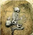  ?? Foto: ARUP ?? Žena byla pochovaná na Mělnicku v letech 2700–2500 př. n. l.